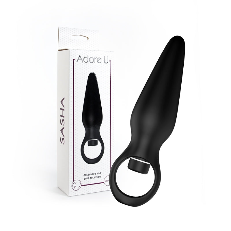Vibrating butt plug - Sasha Adore U - Anal - Boutique Séduction