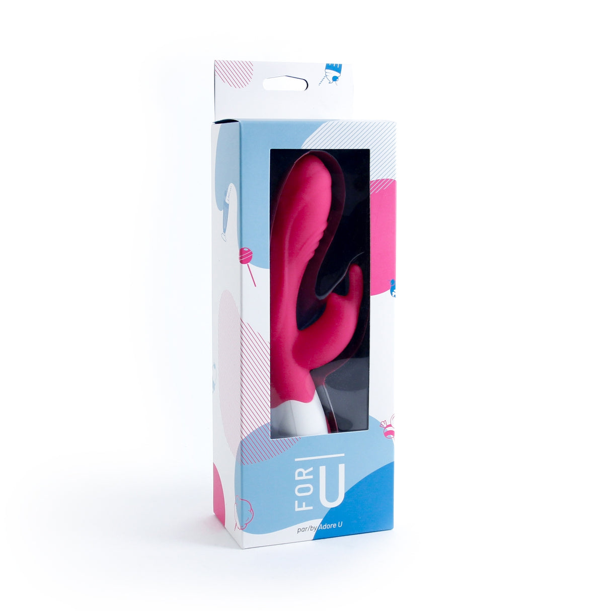 LOLLIPOP Double Stimulation Vibrator Adore U - For U - Boutique Séduction