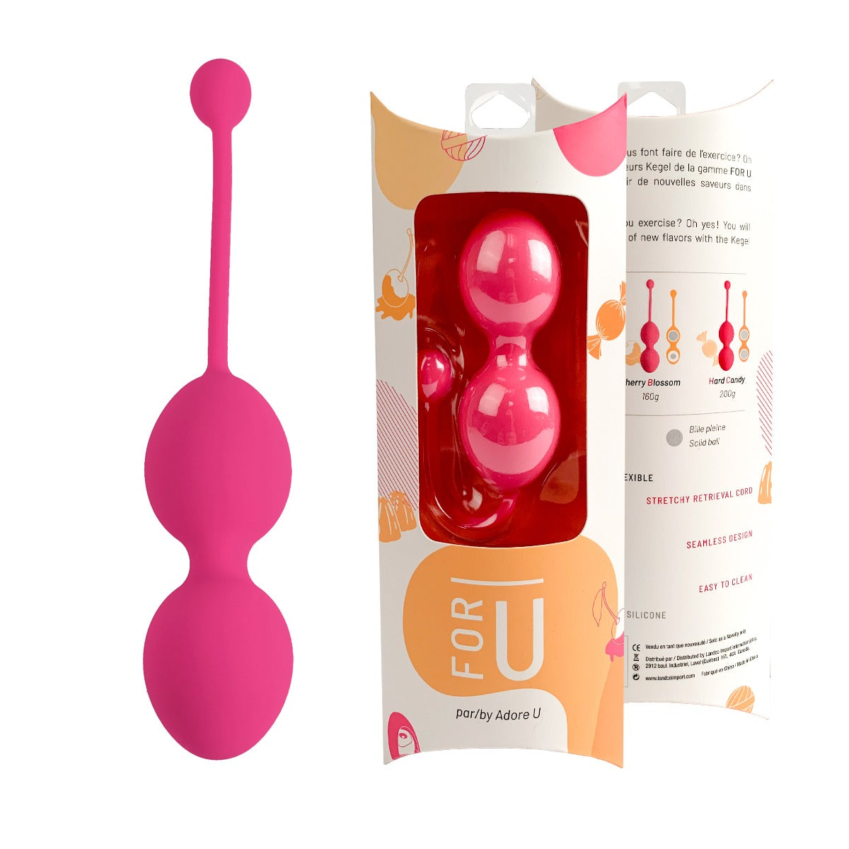 HARD CANDY Kegel Exerciser Adore U - For U - Boutique Séduction