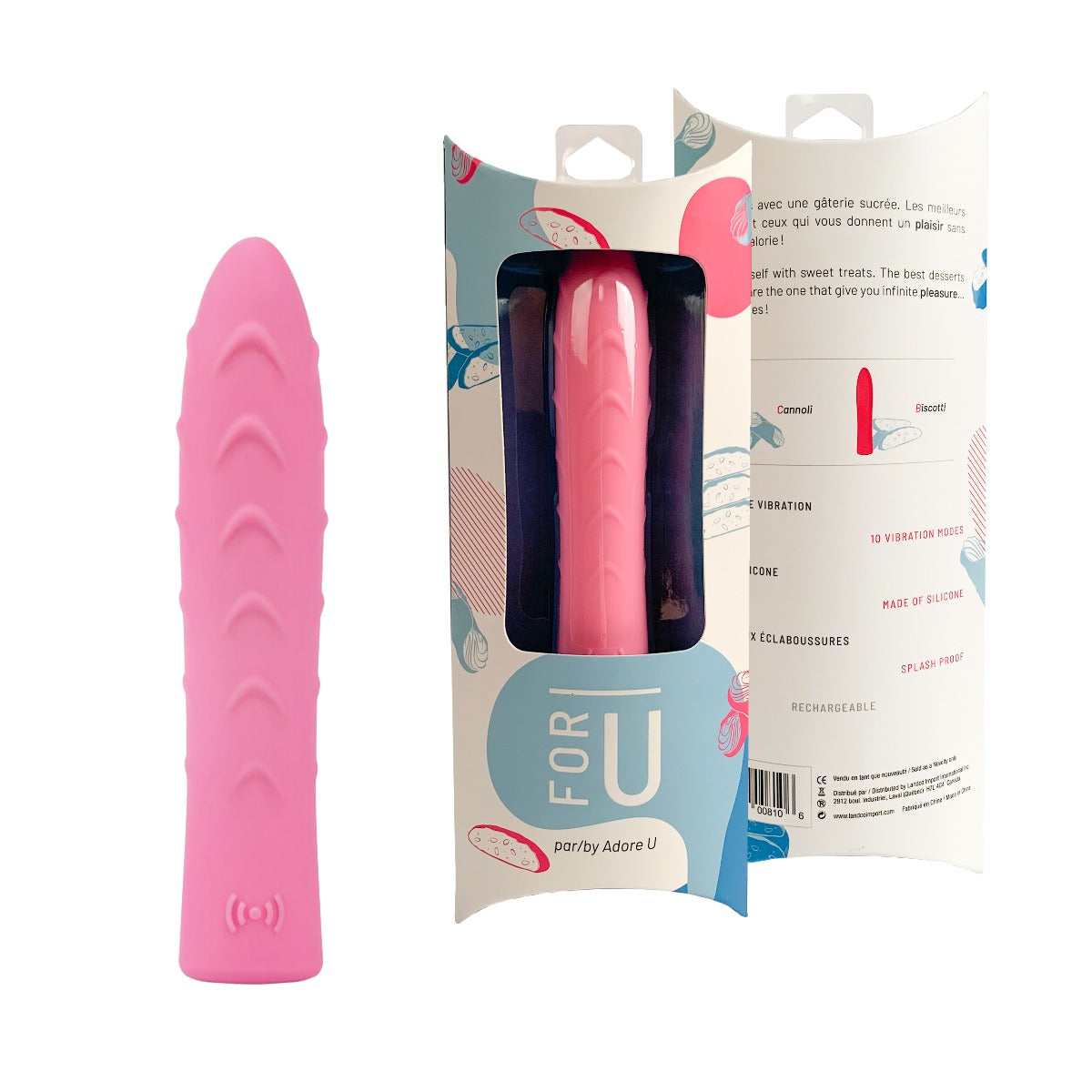 CANNOLI Vibrator Adore U - For U - Boutique Séduction