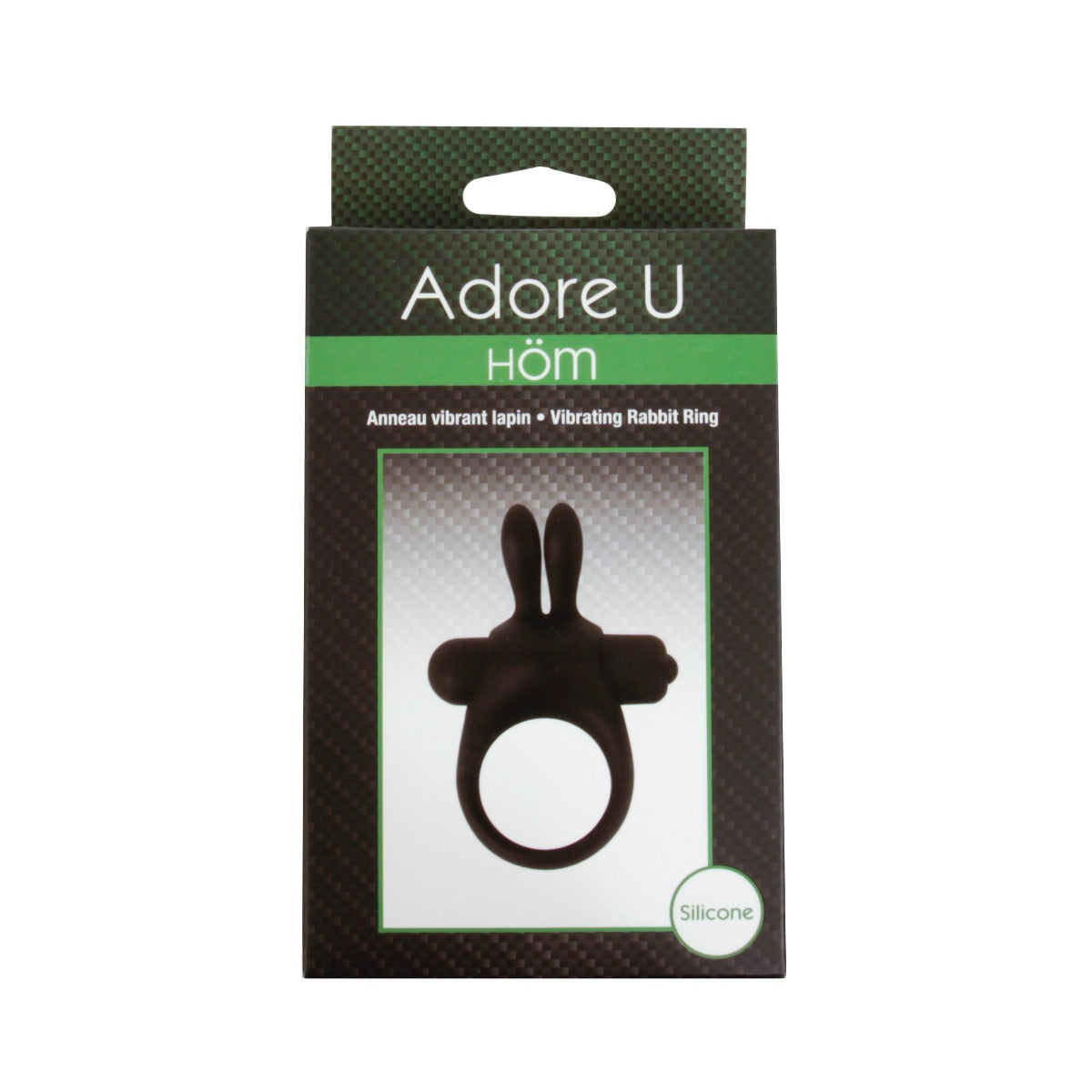 Vibrating Rabbit Cockring Adore U - Höm - Boutique Séduction