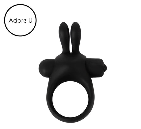 Vibrating Rabbit Cockring Adore U - Höm - Boutique Séduction