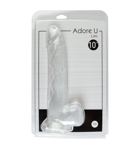 10'' Dildo with Balls - ALeo Adore U - Dildos - Boutique Séduction
