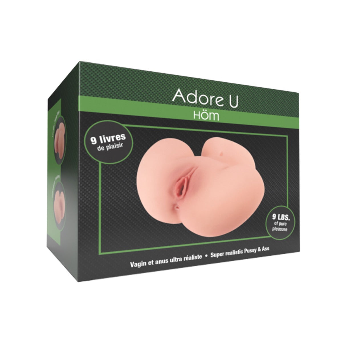 Super Realistic Pussy & Ass 9lbs Adore U - Höm - Boutique Séduction