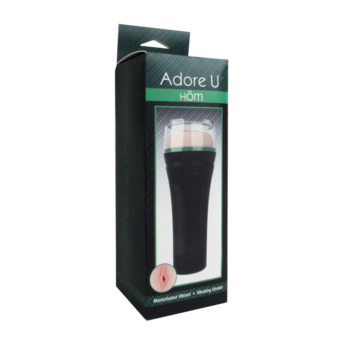 Vibrating Masturbator Adore U - Höm - Boutique Séduction