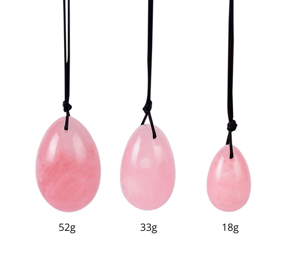 Yoni Eggs - Rose Quartz Adore U - Yoni - Boutique Séduction