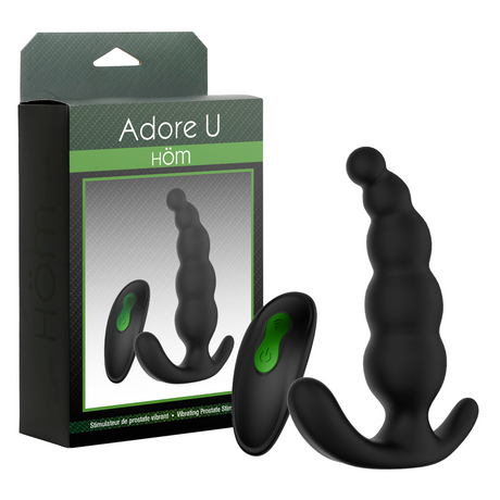 Prostate Stimulator With Remote Adore U - Höm - Boutique Séduction