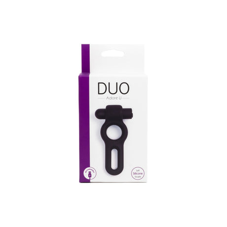 Dual Vibrating Ring Adore U - Duo - Boutique Séduction