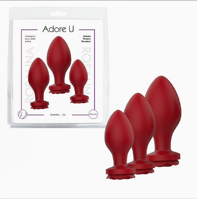 Butt Plug Set - Rosalina Adore U - Anal - Boutique Séduction
