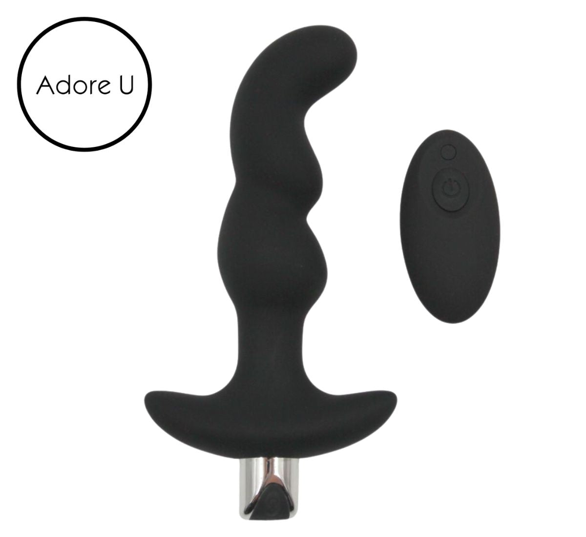 Vibrating Prostate Stimulator with Remote Adore U - Höm - Boutique Séduction