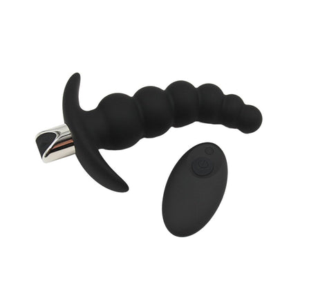Vibrating Beads Prostate Stimulator with Remote Adore U - Höm - Boutique Séduction