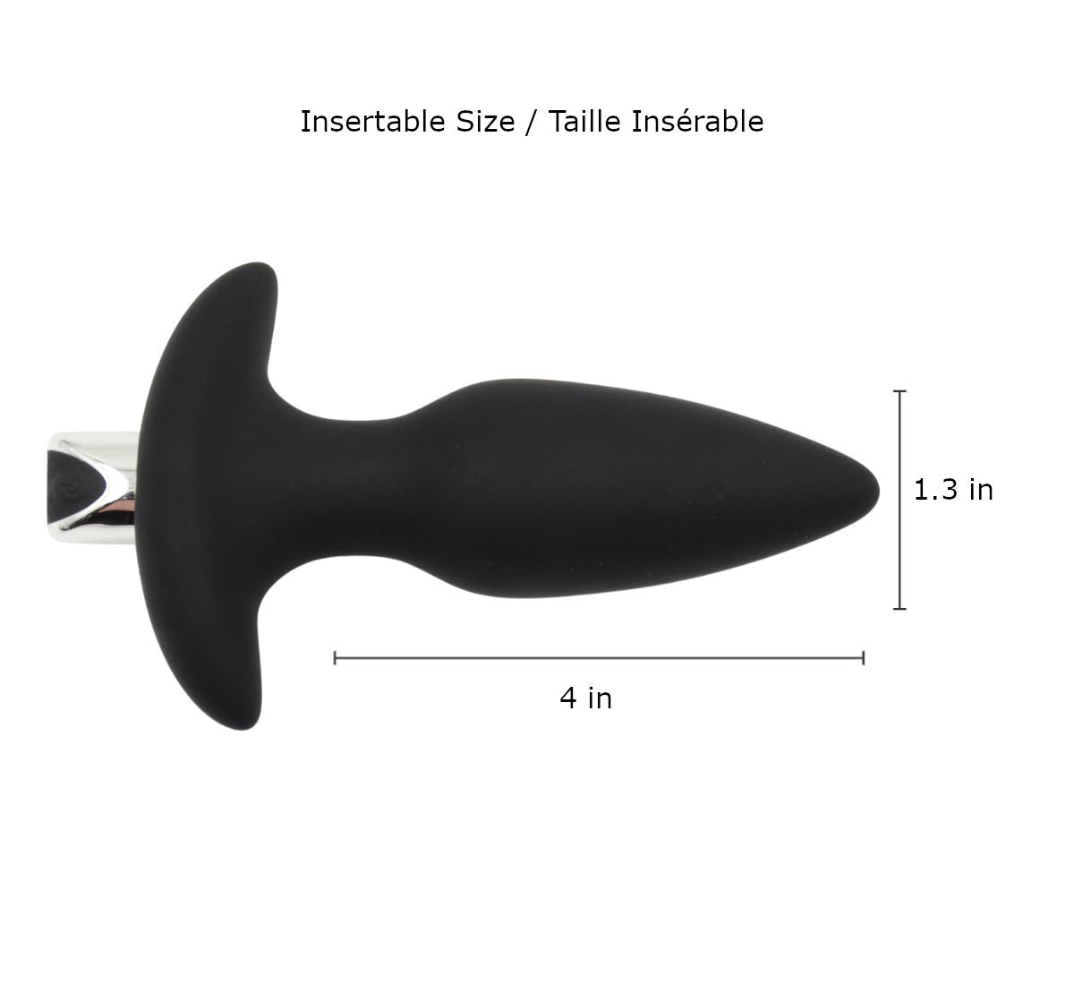 Vibrating Anal Stimulator with Remote Adore U - Höm - Boutique Séduction