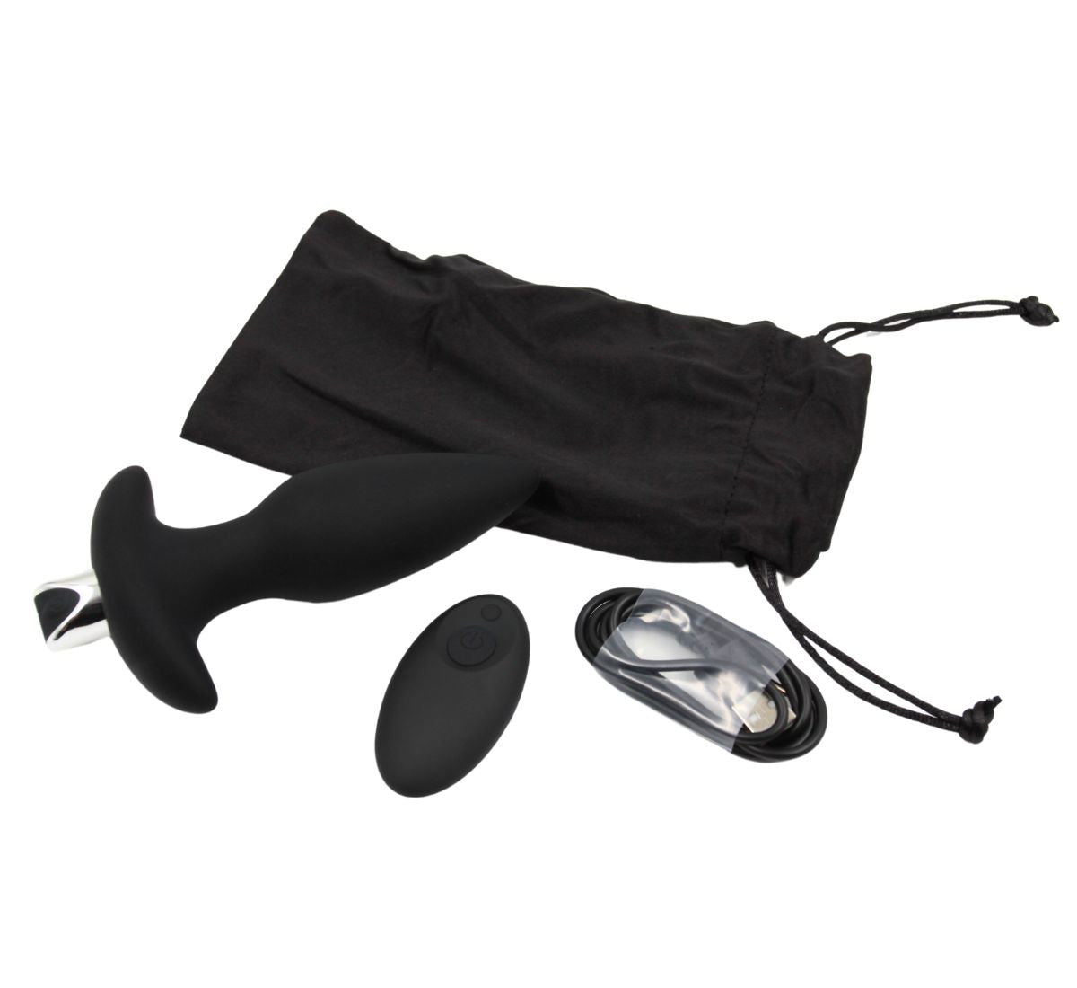Vibrating Anal Stimulator with Remote Adore U - Höm - Boutique Séduction