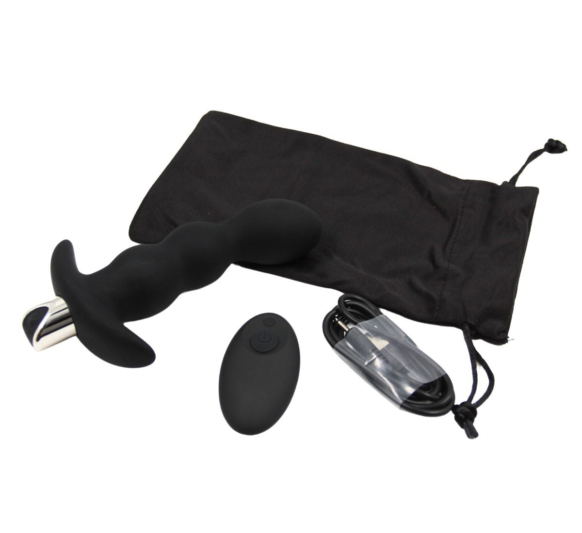 Vibrating Corrugated Prostate Stimulator with Remote Adore U - Höm - Boutique Séduction