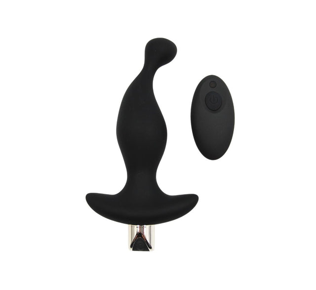 Vibrating Thin Prostate Stimulator with Remote Adore U - Höm - Boutique Séduction