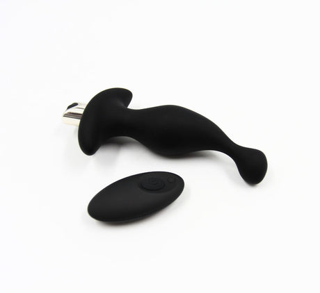 Vibrating Thin Prostate Stimulator with Remote Adore U - Höm - Boutique Séduction