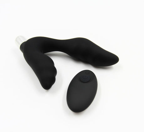 Vibrating Ribbed Texture Prostate Stimulator with Remote Adore U - Höm - Boutique Séduction