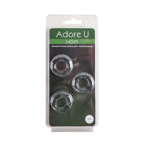 Small Cockring Set Adore U - Höm - Boutique Séduction