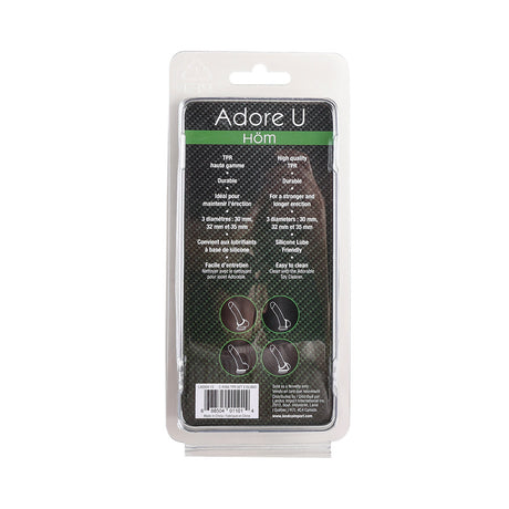 Small Textured Pearl Cockring Set Adore U - Höm - Boutique Séduction
