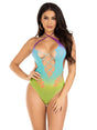 Ombre Halter Bodysuit Leg Avenue - Boutique Séduction