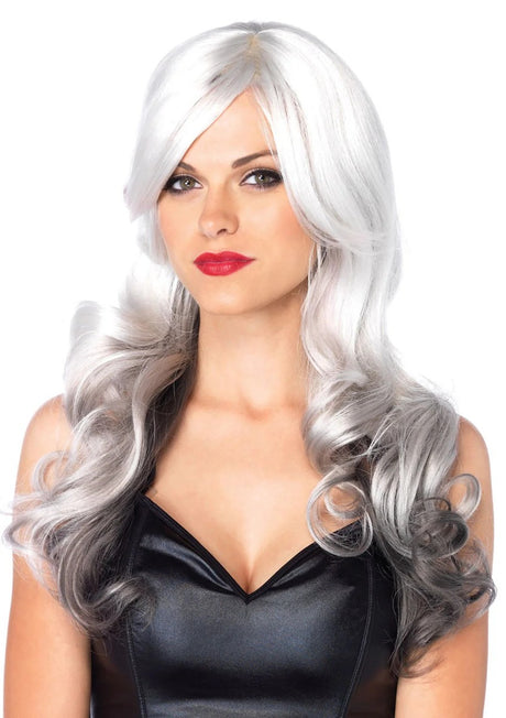24in Multi Color Long Wavy Wig Leg Avenue - Boutique Séduction