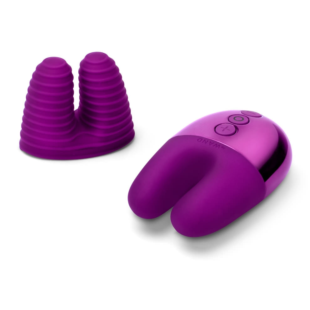 Double Vibe Mini Clitoral Stimulator Le Wand - Boutique Séduction