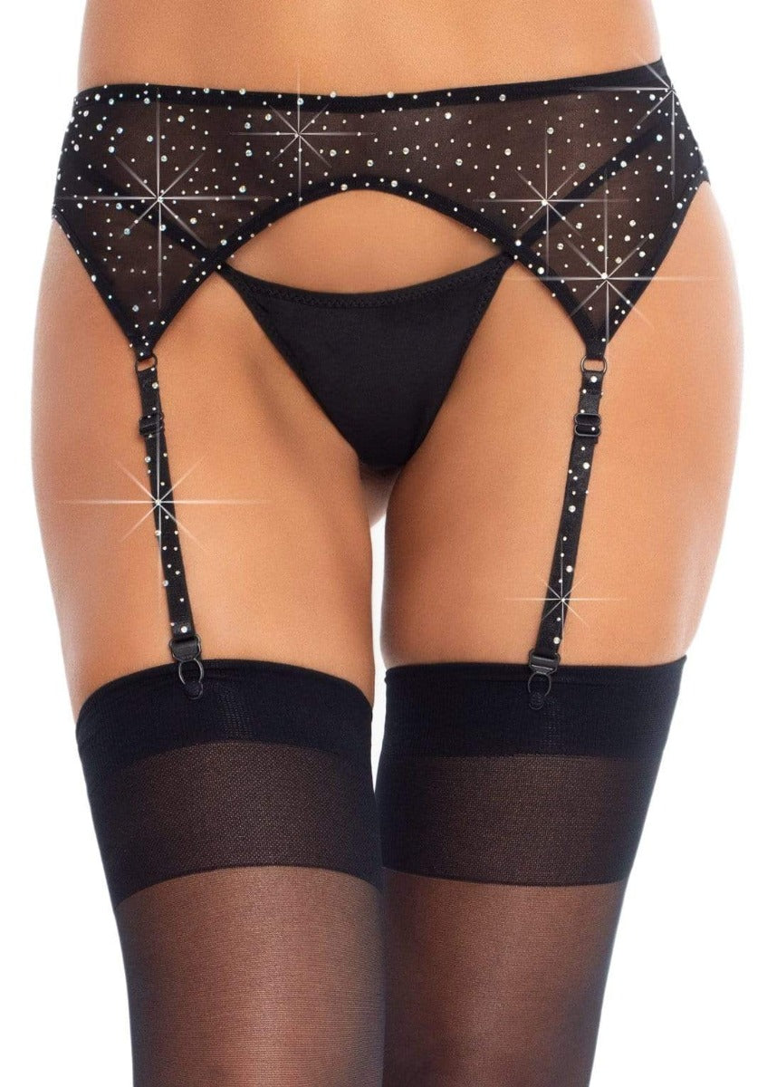 Rhinestone garter belt - Leg Avenue Leg Avenue - Boutique Séduction