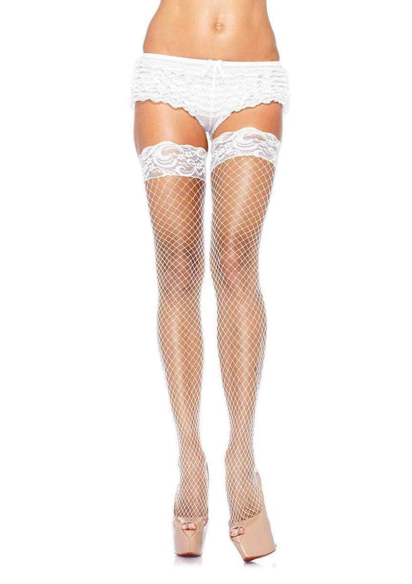 Stay up fishnet thigh highs Leg Avenue - Boutique Séduction