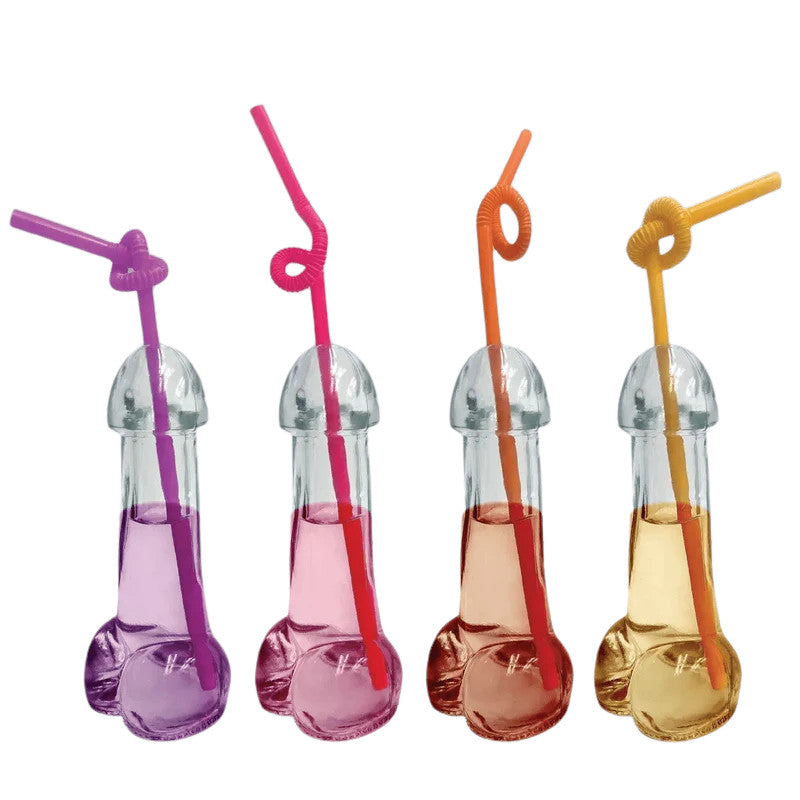 Penis Shapped Drinking Glass Little Genie - Boutique Séduction