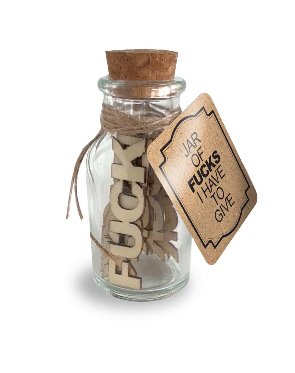 Jar Of Fuck I Have To Give Little Genie - Boutique Séduction