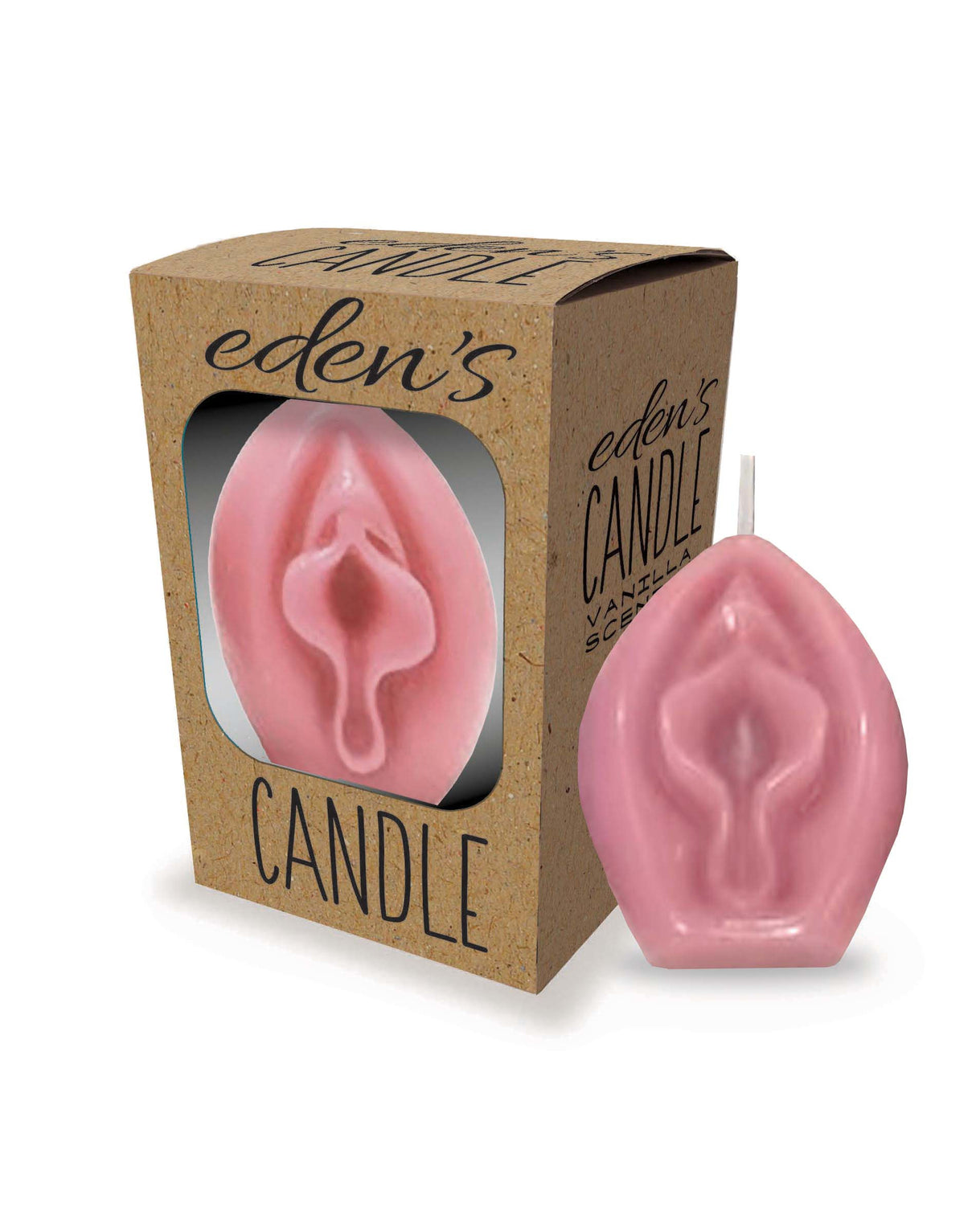 Eden's Vanilla Scented Vagina Candle Little Genie - Boutique Séduction