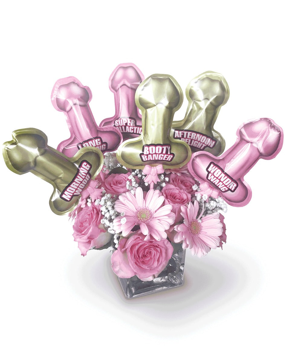 Self-Inflating Pop-Up Penis Balloons Pack of 6 Little Genie - Boutique Séduction