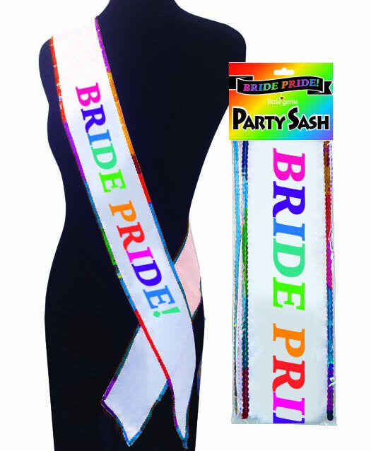 BRIDE PRIDE! Party Sash Little Genie - Boutique Séduction