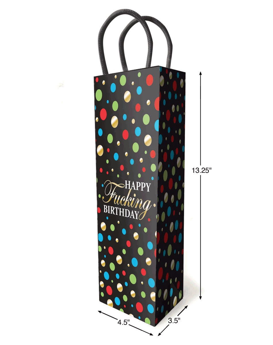 HAPPY F*CKING BIRTHDAY Gift Bag Little Genie - Boutique Séduction