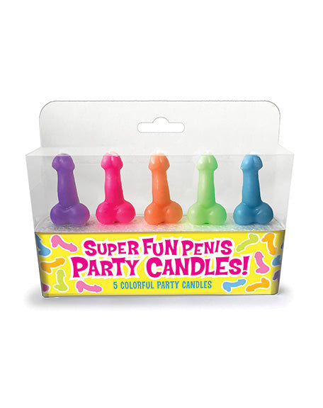 Super Fun Penis Party Candles Little Genie - Boutique Séduction