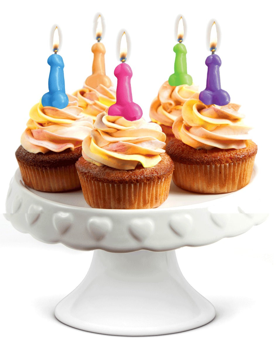 Super Fun Penis Party Candles Little Genie - Boutique Séduction
