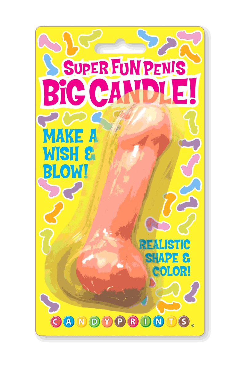 Super Fun Penis Big Candles Little Genie - Boutique Séduction