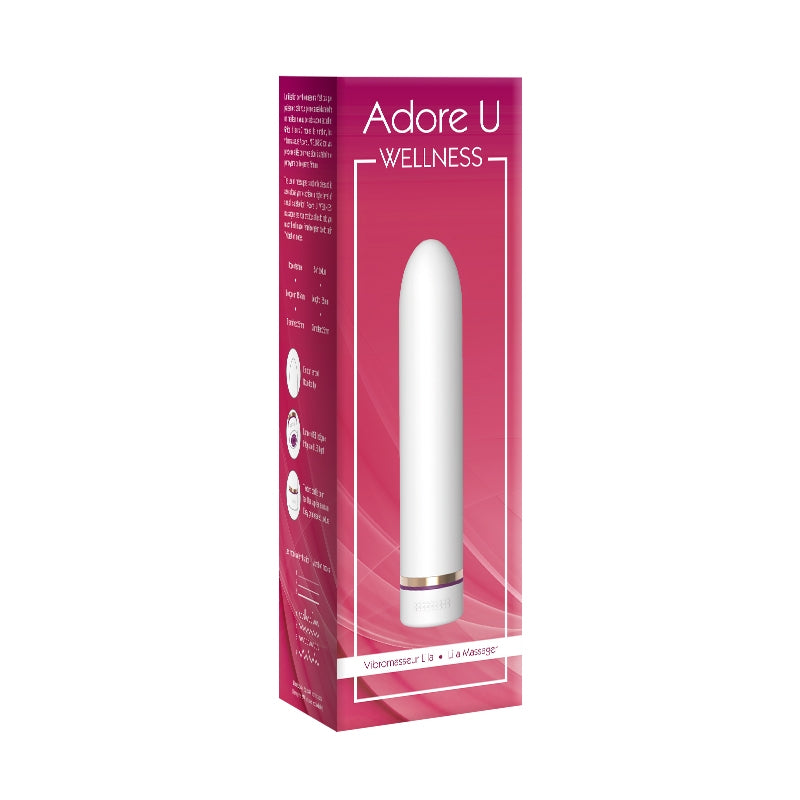 Vibrator - Lila Massager Adore U - Wellness - Boutique Séduction