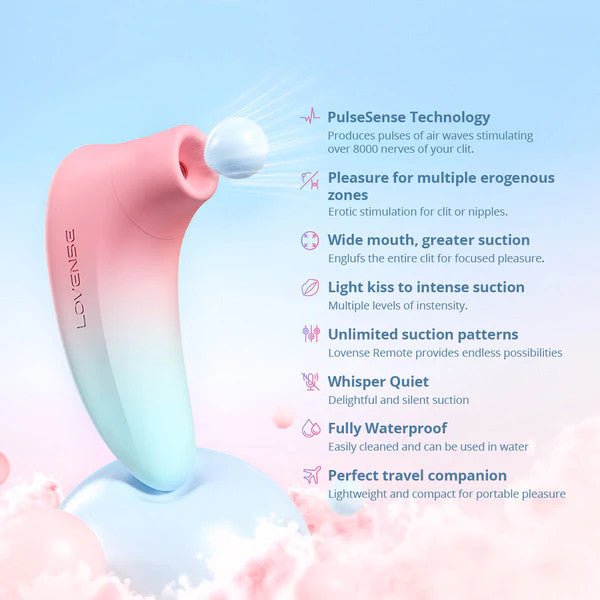 Tenera 2 Clitoral Suction Stimulator Lovense - Boutique Séduction