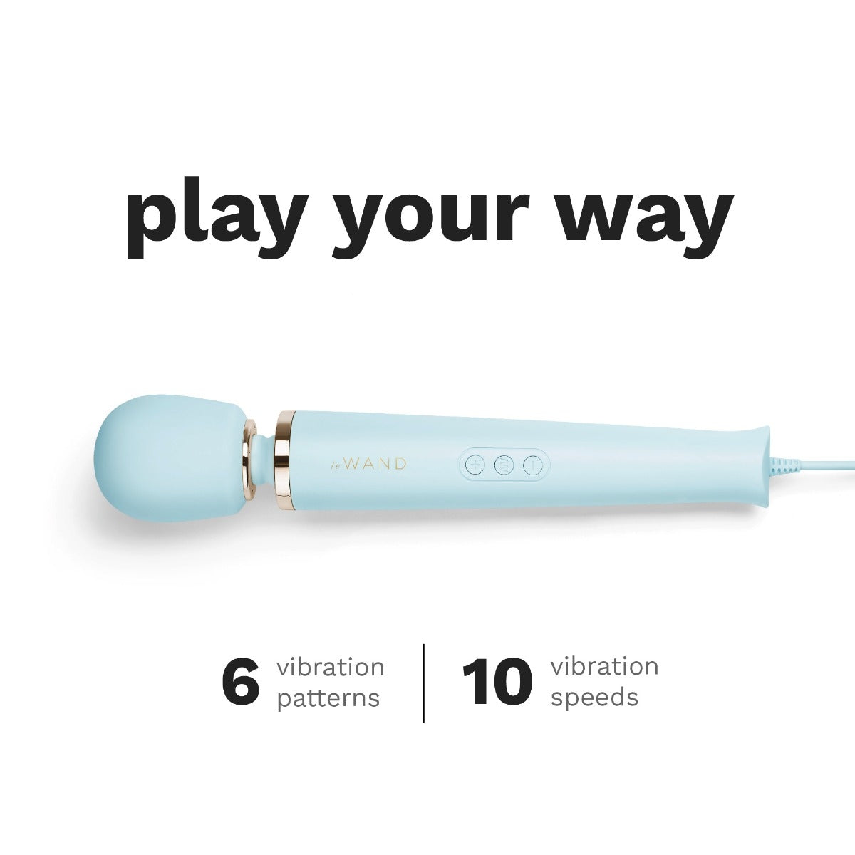 POWERFUL PLUG-IN Vibrating Massager Le Wand - Boutique Séduction
