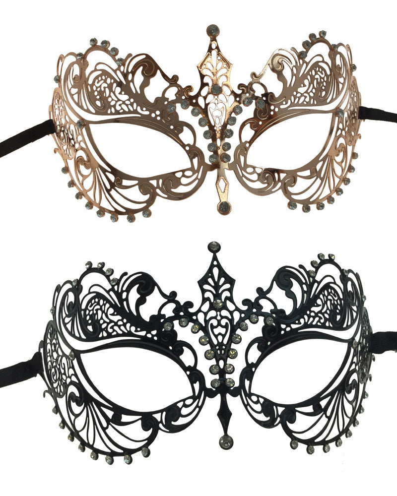 Mascarade mask - KBW - Laser-cut metal KBW - Boutique Séduction