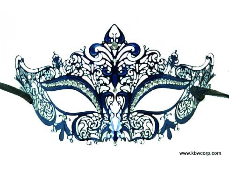 Mascarade mask - KBW - Laser-cut metal KBW - Boutique Séduction