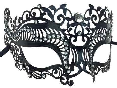 Mascarade mask - KBW - Laser-cut metal KBW - Boutique Séduction