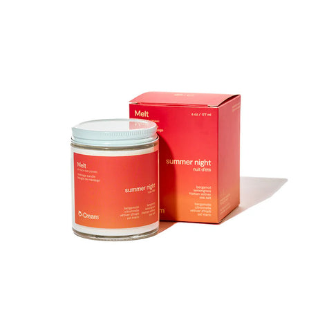 Melt Massage Candle Peach & Cream - Boutique Séduction