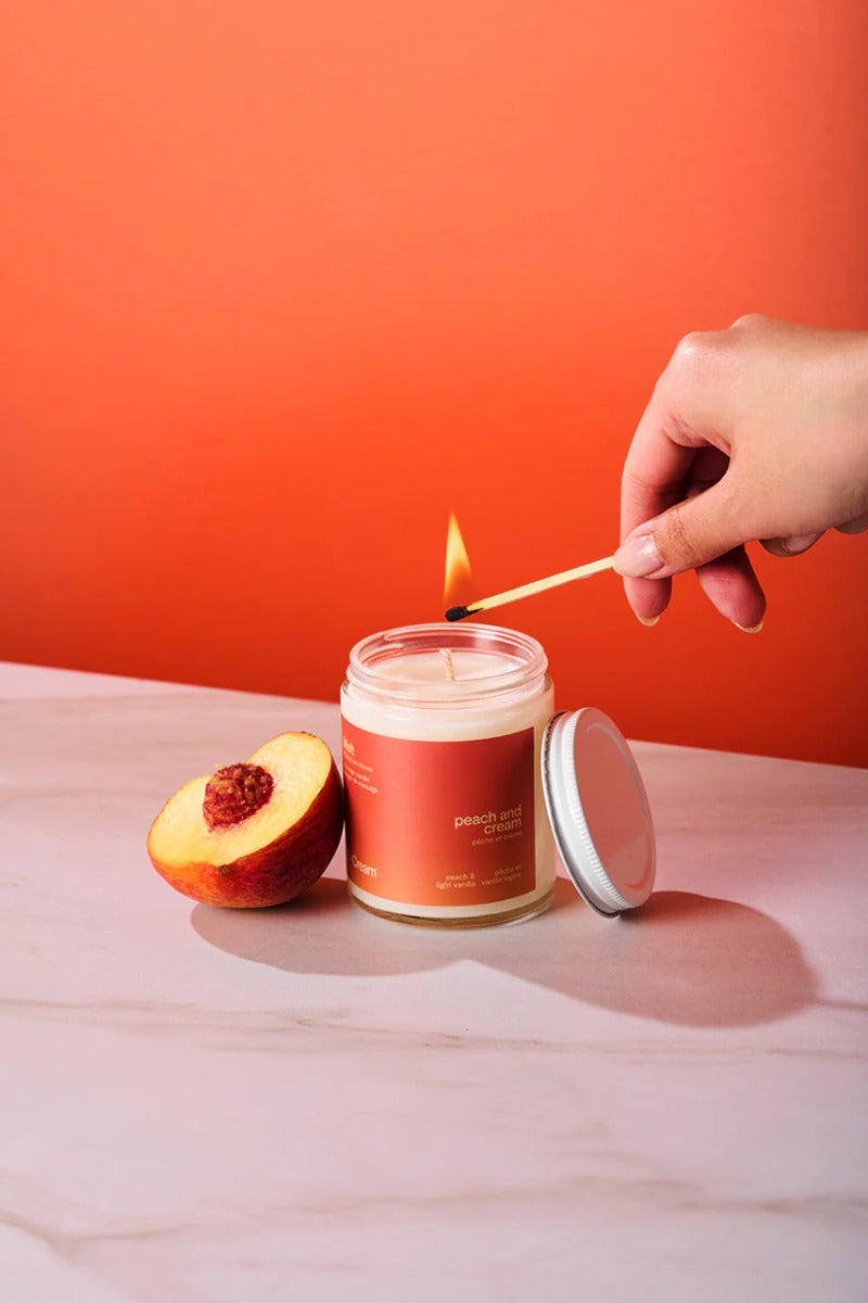 Melt Massage Candle Peach & Cream - Boutique Séduction