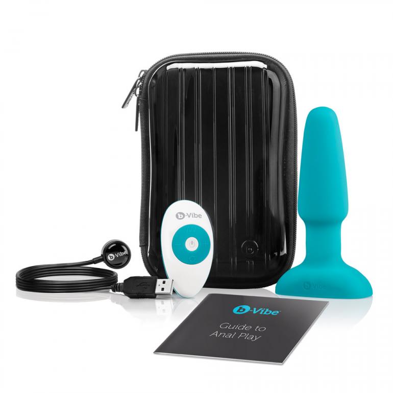 Rimming Plug 2 Vibrating Butt Plug With Remote B-Vibe - Boutique Séduction