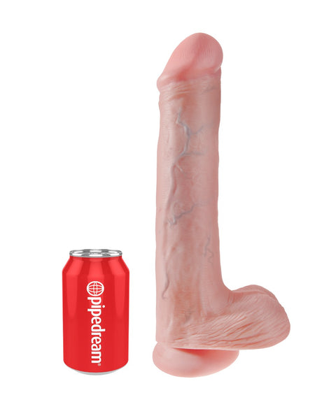 Dildo With Balls 13 inches King Cock - Boutique Séduction