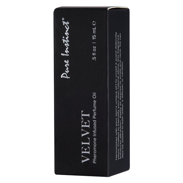 VELVET Pheromone Infused Perfume Oil Pure Instinct - Boutique Séduction