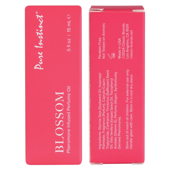 BLOSSOM Pheromone Infused Perfume Oil Pure Instinct - Boutique Séduction