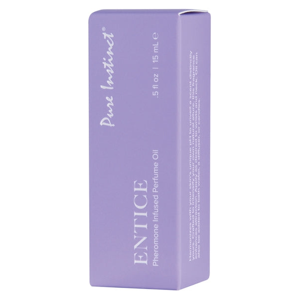 ENTICE Pheromone Infused Perfume Oil Pure Instinct - Boutique Séduction